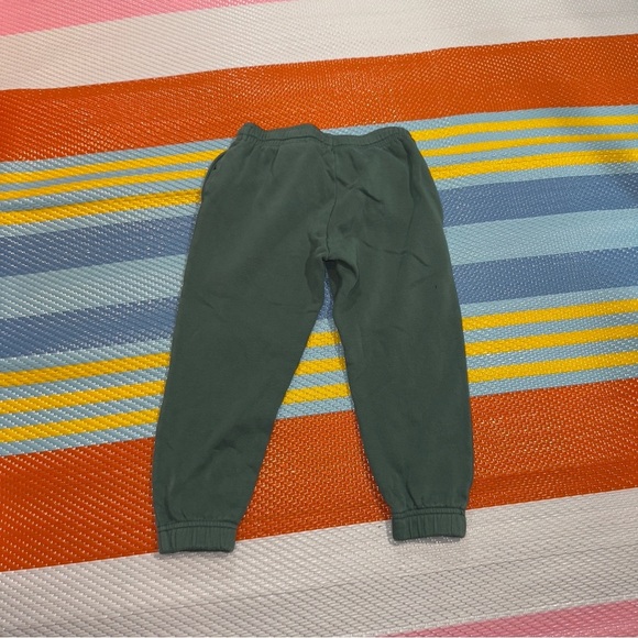 H&M Green Yellow Portland Sweatpants Boys Kids Size 5T - Picture 2 of 3